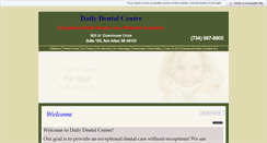 Desktop Screenshot of dailydentalcenter.com